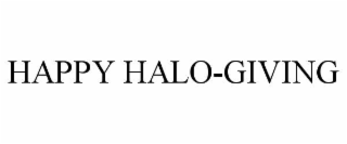 happy halo-giving