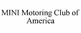 mini motoring club of america