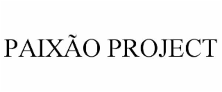 paixÃo project