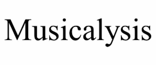 musicalysis