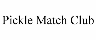 pickle match club