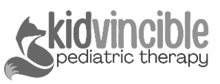 kidvincible pediatric therapy