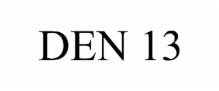 den 13