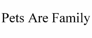 pets are family