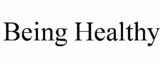 being healthy