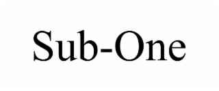 sub-one