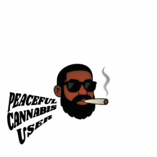 peaceful cannabis user