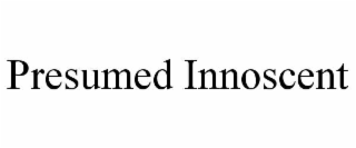 presumed innoscent