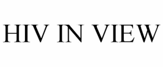 hiv in view