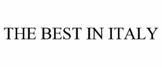 the best in italy