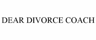 dear divorce coach