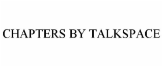 chapters by talkspace