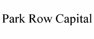 park row capital