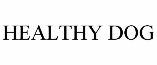 healthy dog