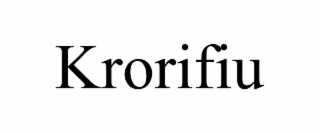 krorifiu