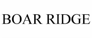 boar ridge