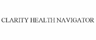 clarity health navigator