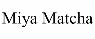 miya matcha