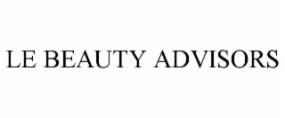 le beauty advisors