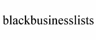 blackbusinesslists