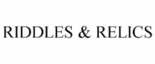 riddles & relics