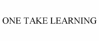 one take learning