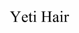 yeti hair