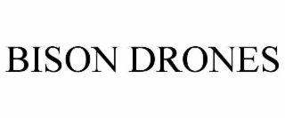bison drones