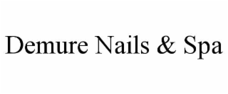demure nails & spa