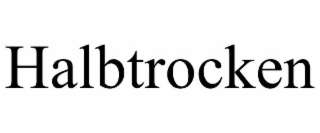 halbtrocken