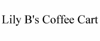 lily b's coffee cart