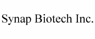 synap biotech inc.