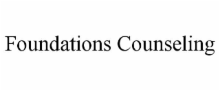 foundations counseling