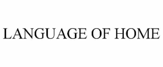 language of home