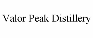 valor peak distillery