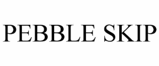 pebble skip