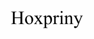 hoxpriny