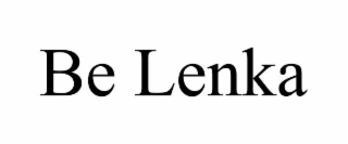 be lenka