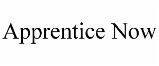 apprentice now