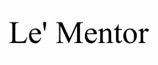 le' mentor