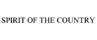spirit of the country
