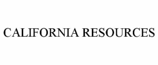 california resources