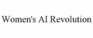 women's ai revolution