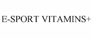 e-sport vitamins+