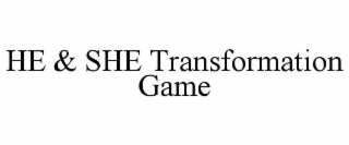 he & she transformation game
