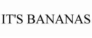 it's bananas