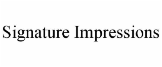 signature impressions