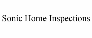 sonic home inspections