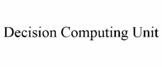decision computing unit