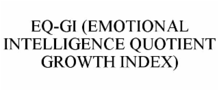 eq-gi (emotional intelligence quotient growth index)
